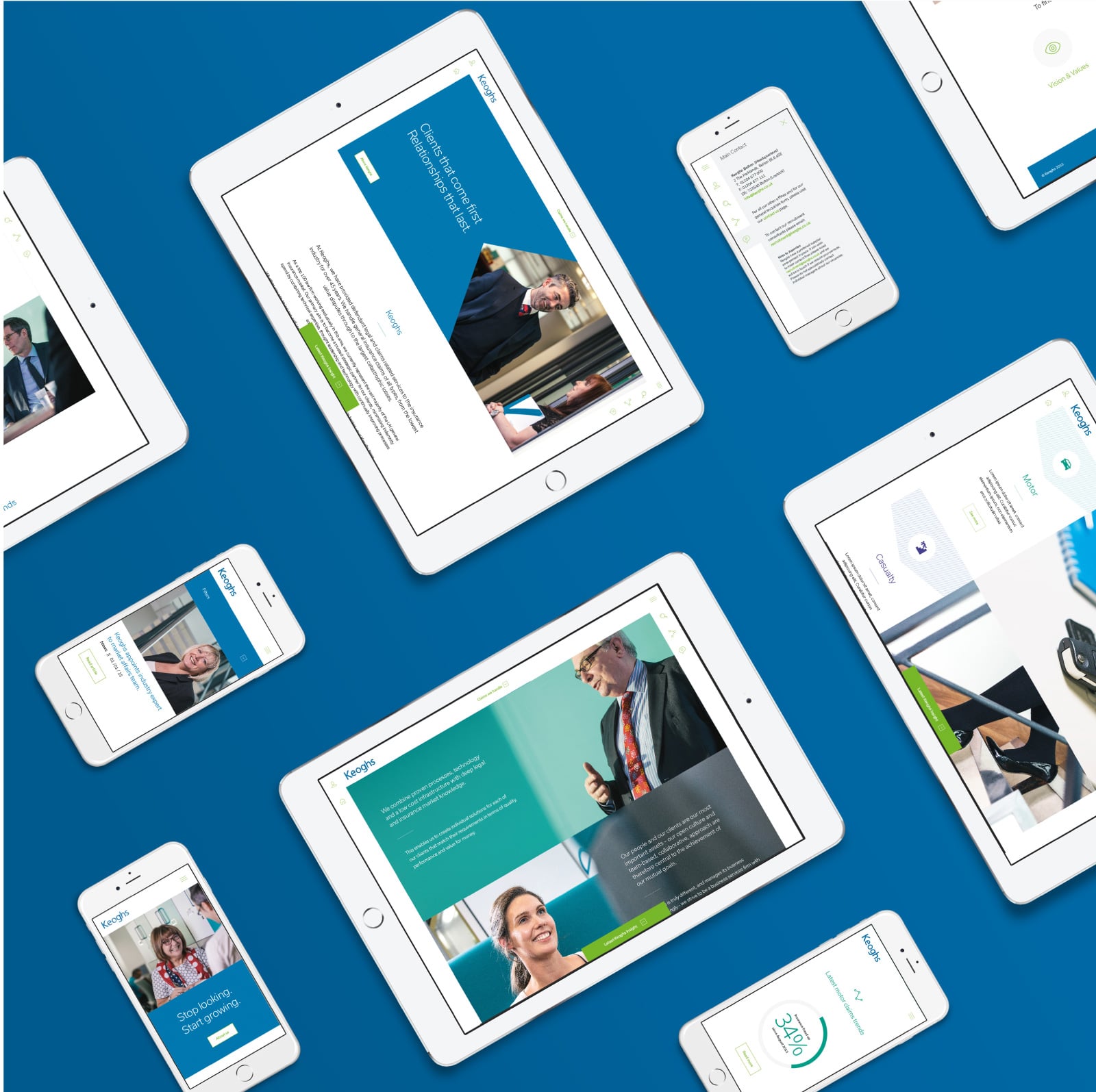 Keoghs Website Design and Build