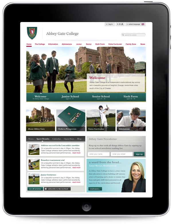 abbeygate-senior-ipad