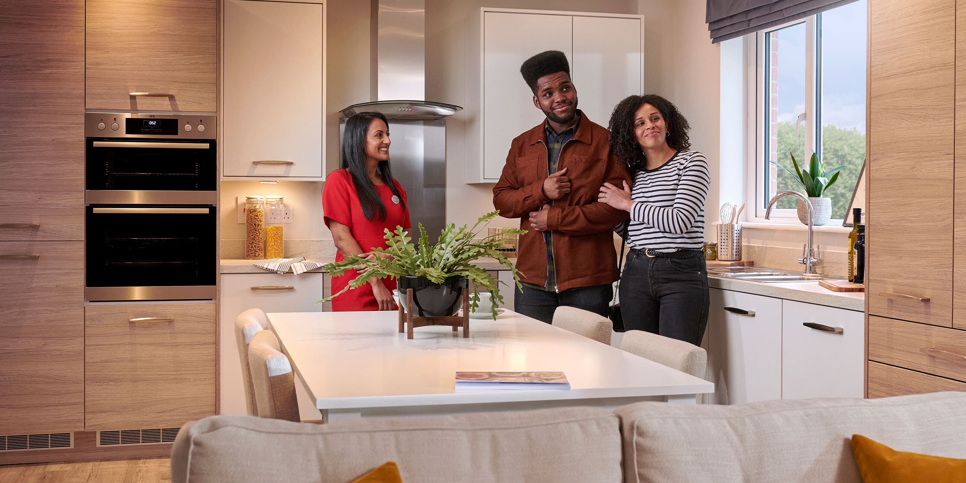 Behind the scenes at client Redrow's ad shoot