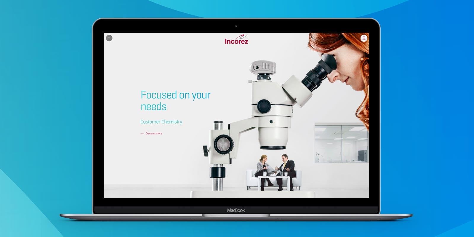 Incorez - Science Website Case Study