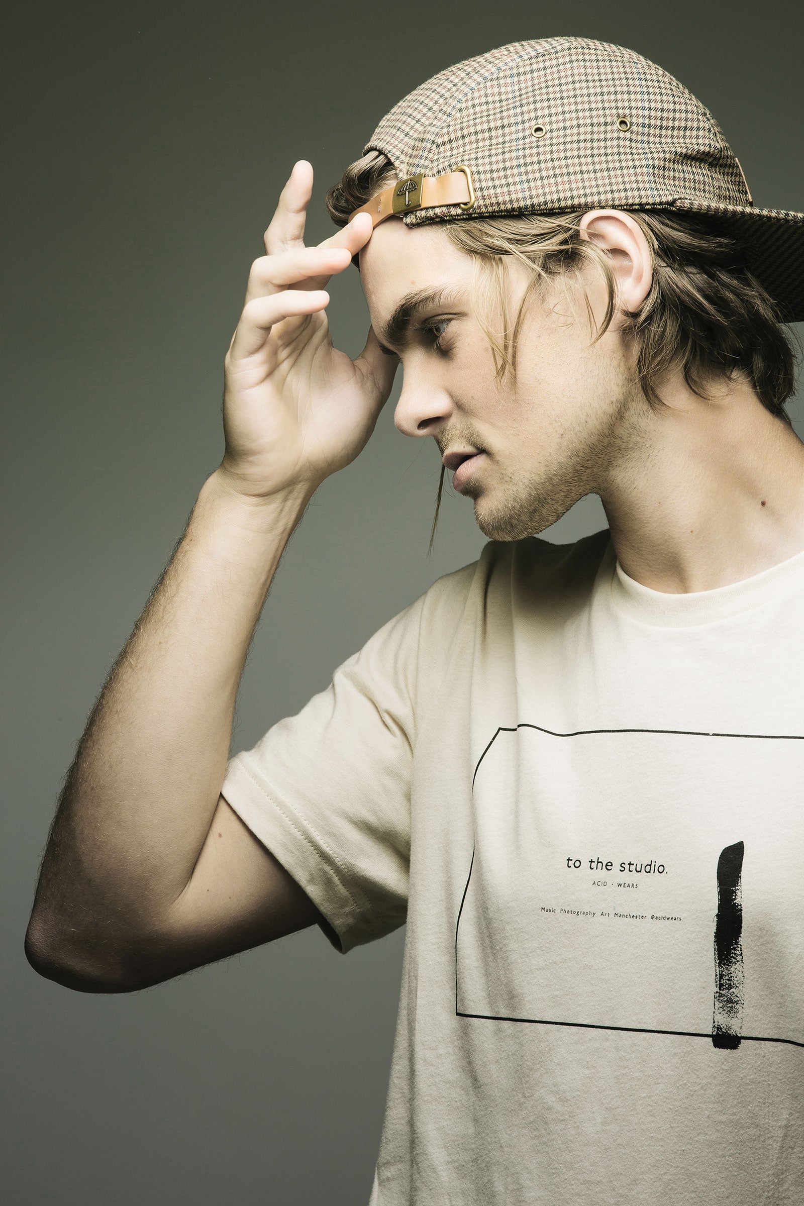 Lewis etchells from nemesis agency models for absolute fashion shoot