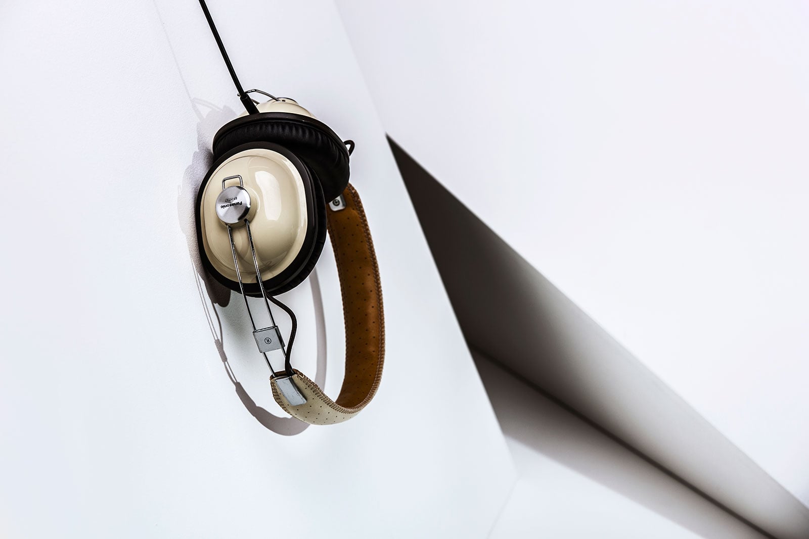 Headphones studio photography