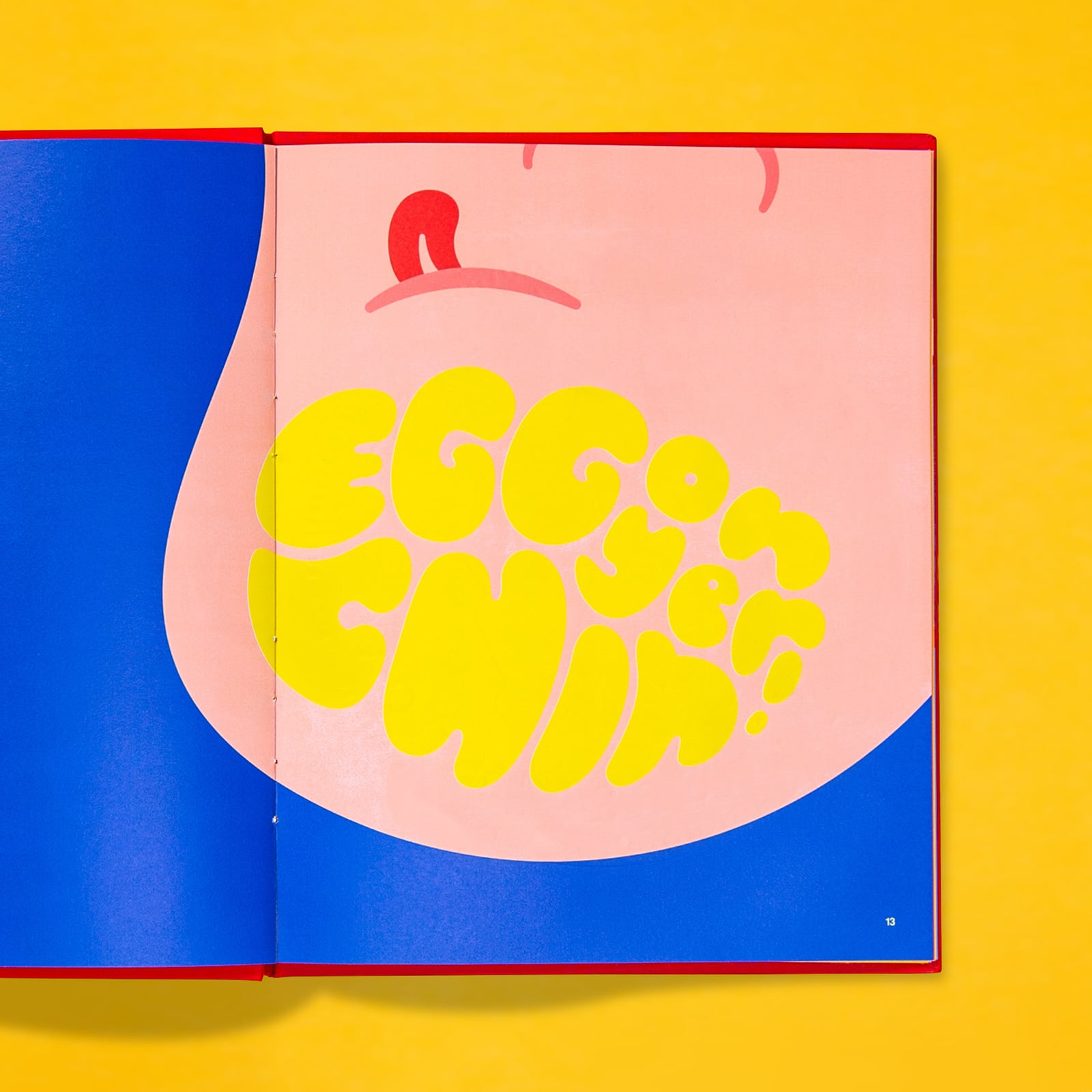 Colourful Language - Egg on yer chin spread