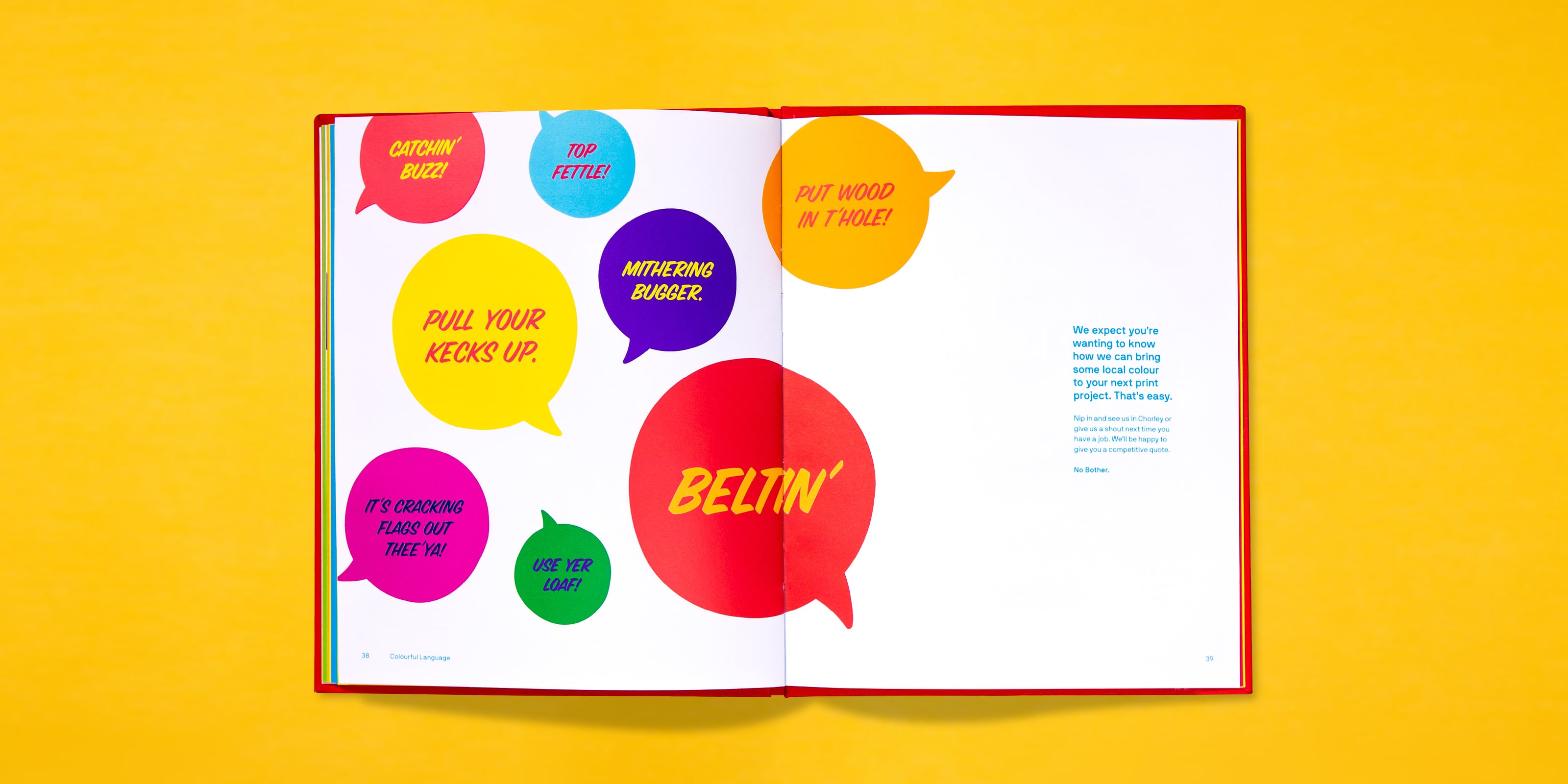 Colourful Language - Phrases spread