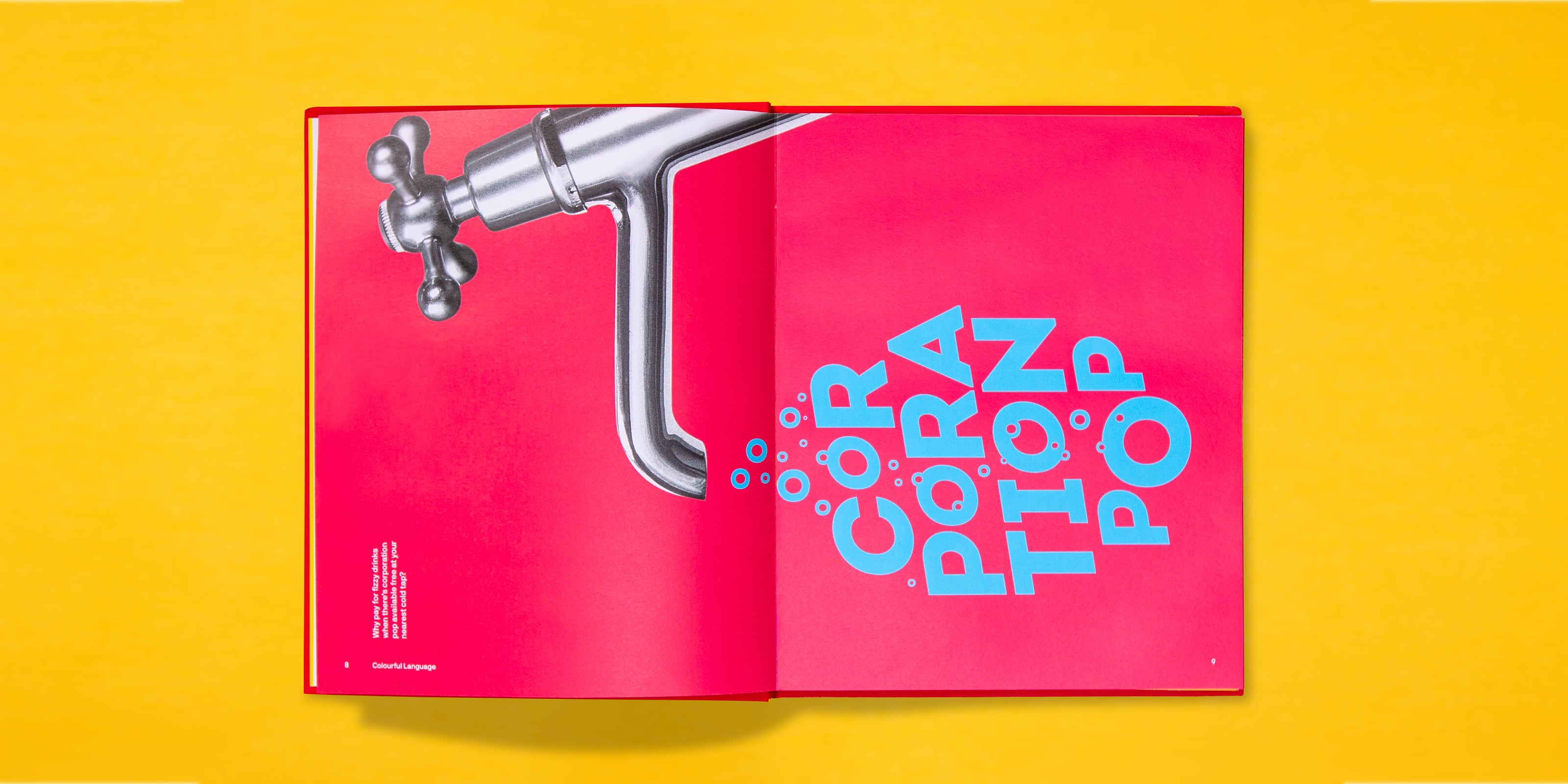 Colourful Language - Corporarion Pop spread