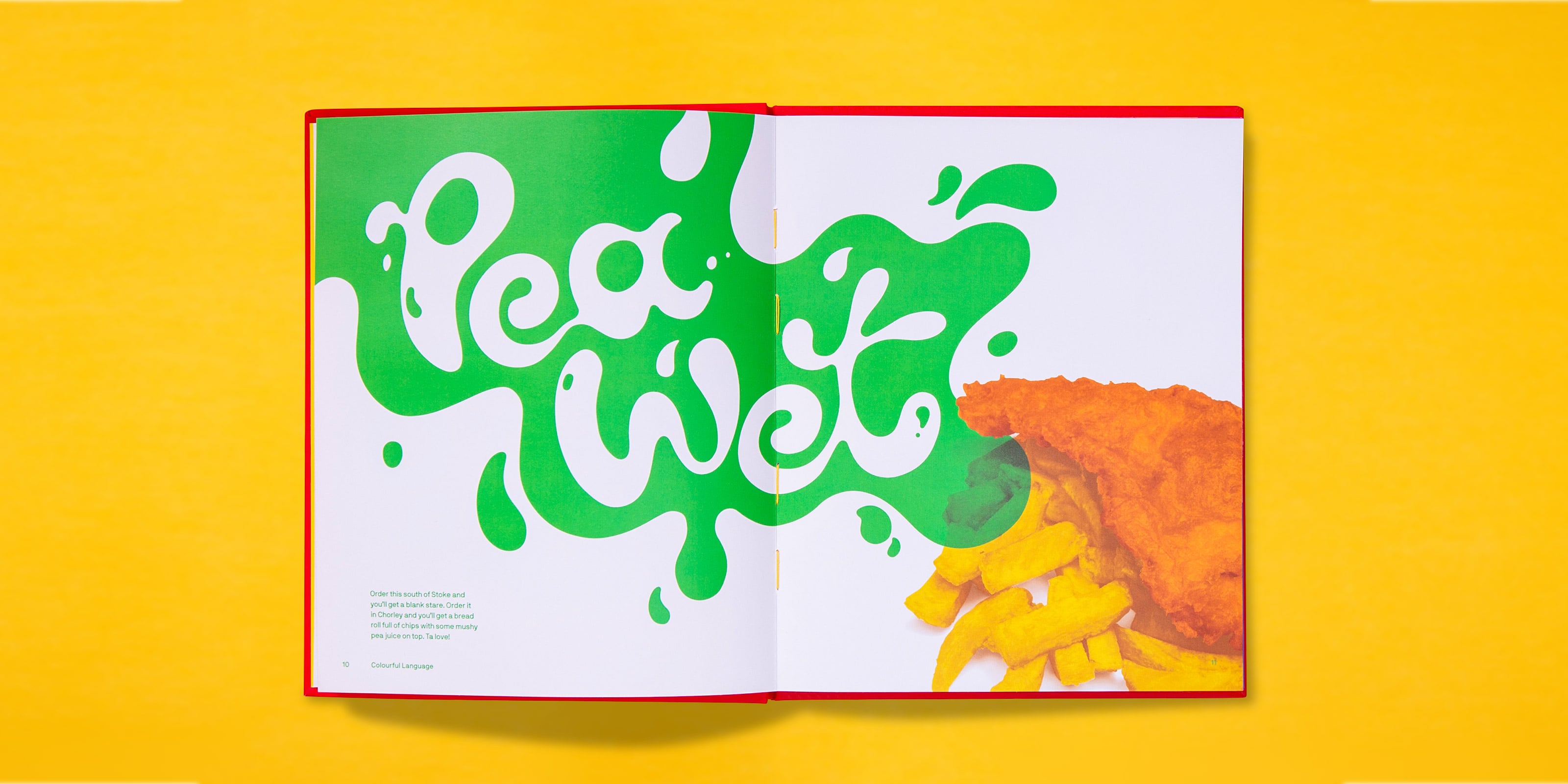Colourful Language - Pea wet spread