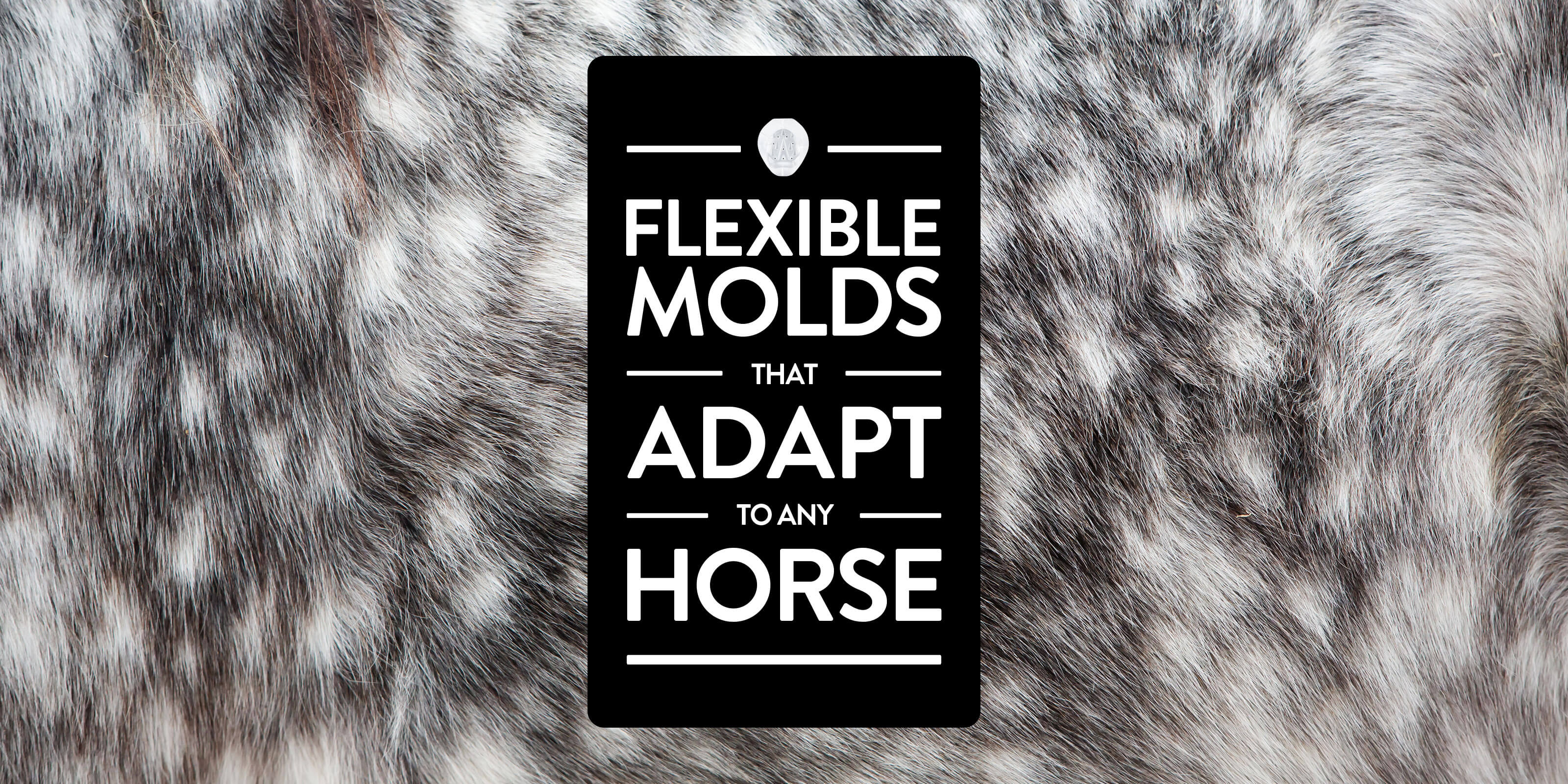 Flexbile molds that adapt to any horse
