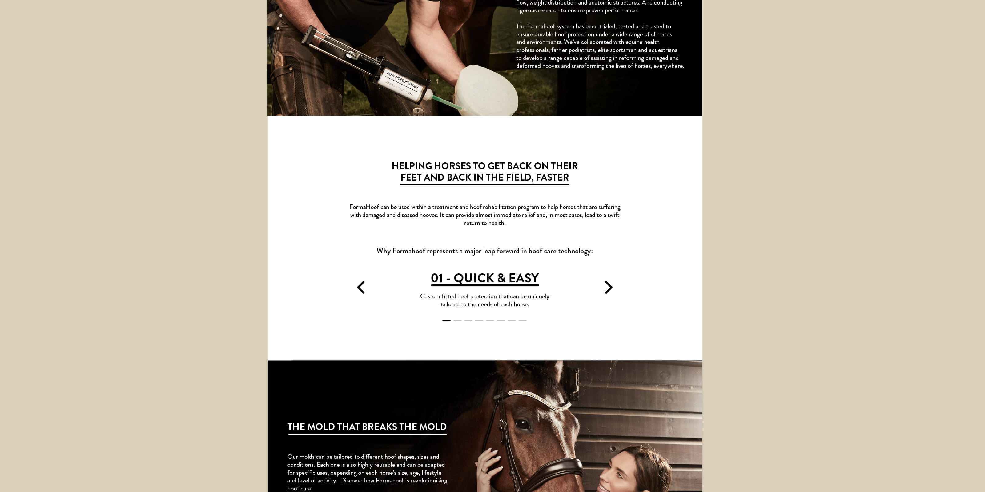 Formahoof website 