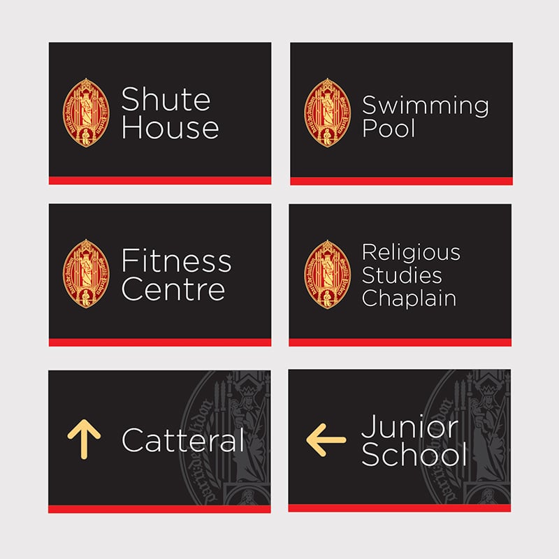 Assets were developed for digital channels as well as print
