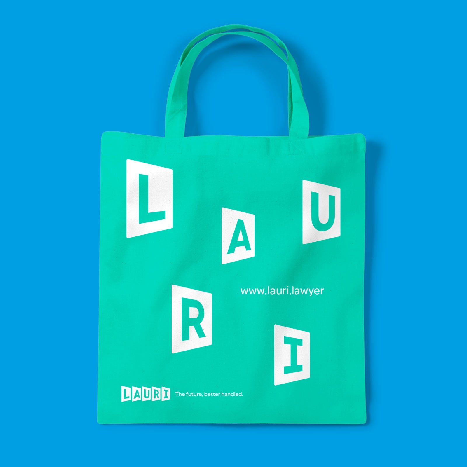 This tote bag was created as part of the new brand collateral