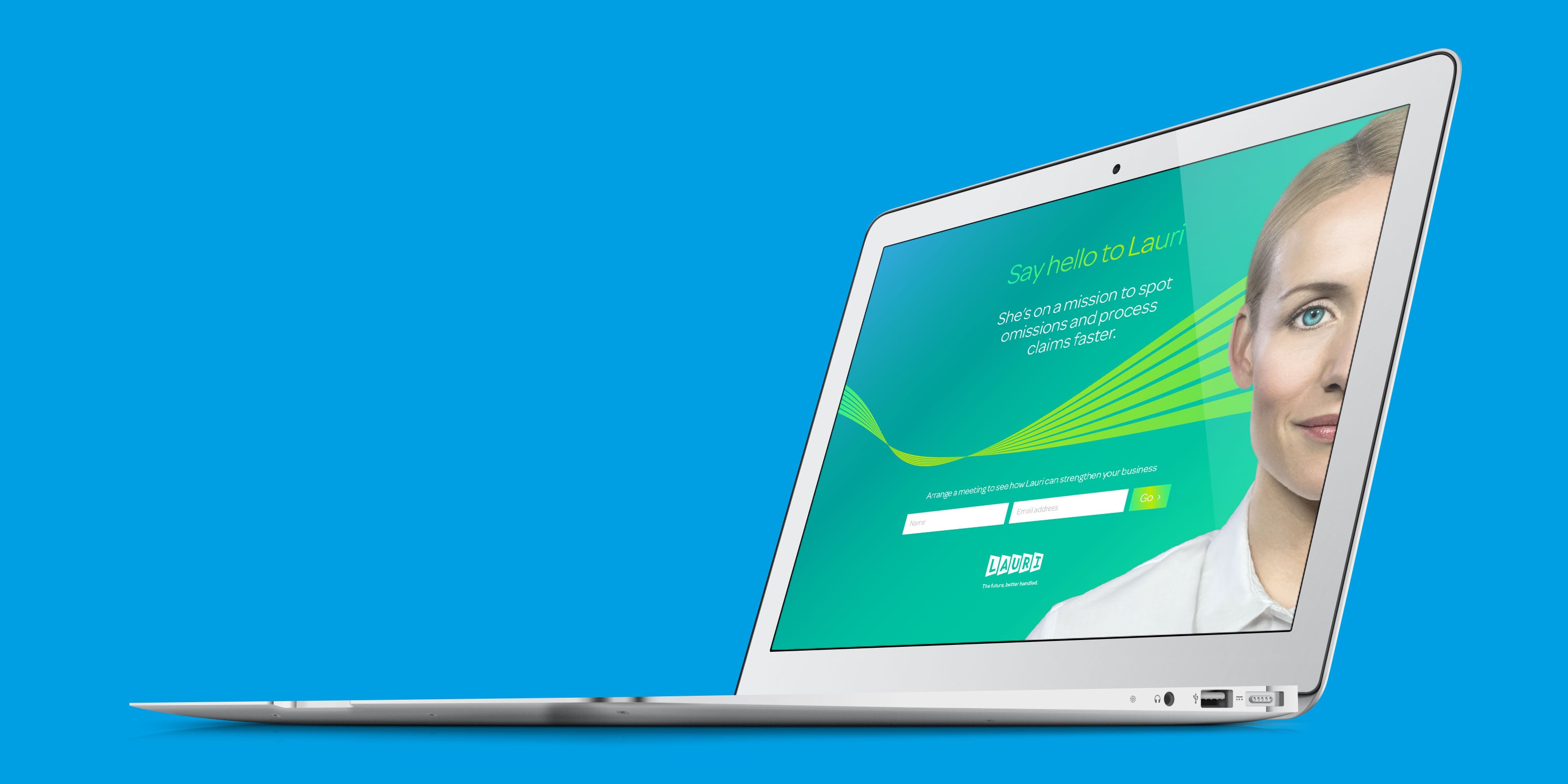 A splash screen was created to act as an initial web presence while the website was created