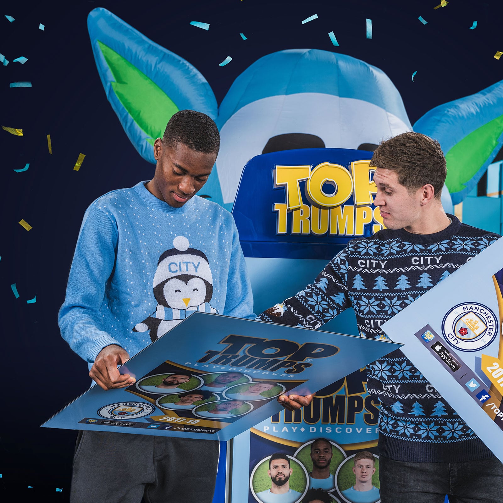 Adarabioyo & Stones with Top Trumps