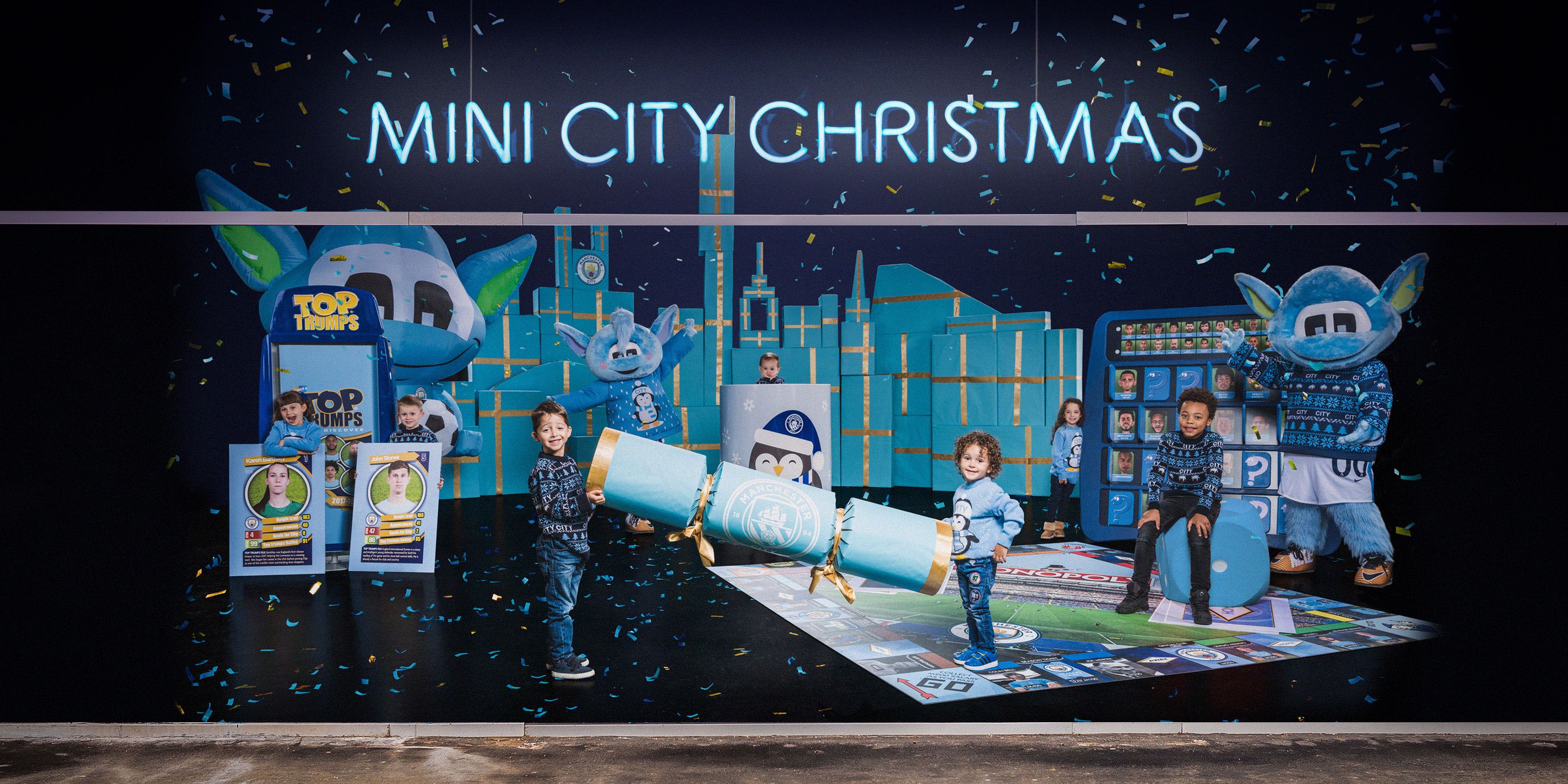 A complimentary Mini City Christmas was produced to promote the children's Christmas product range