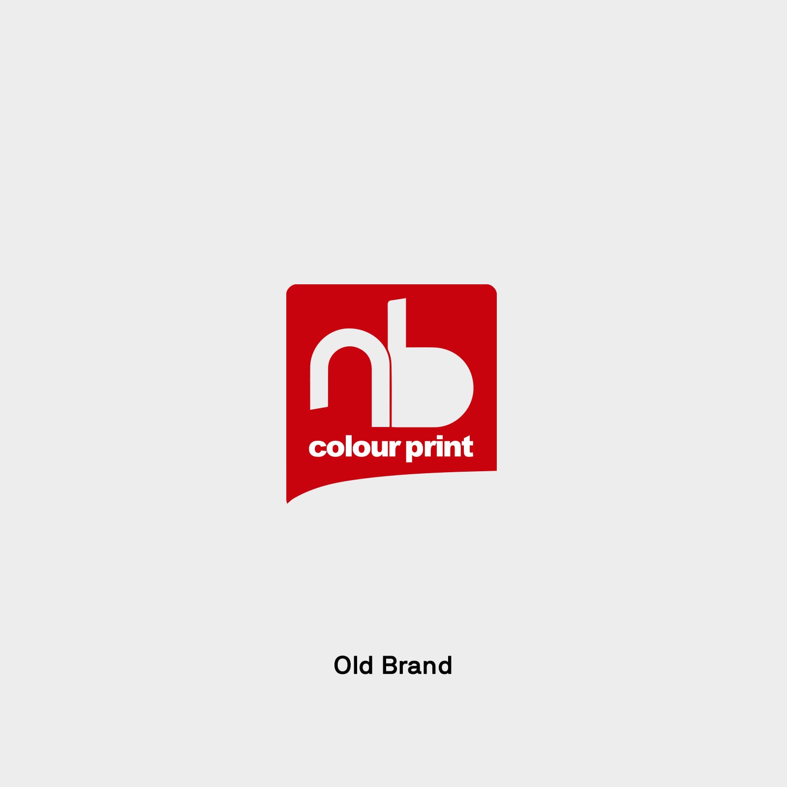 Previous brand identity for NB Colour Print