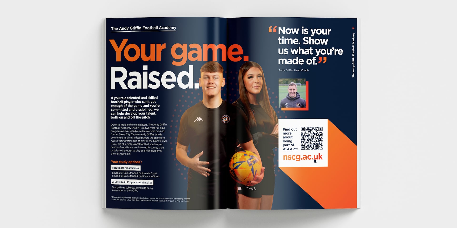 NSCG - It Begins At NSCG - Brochure Mockup