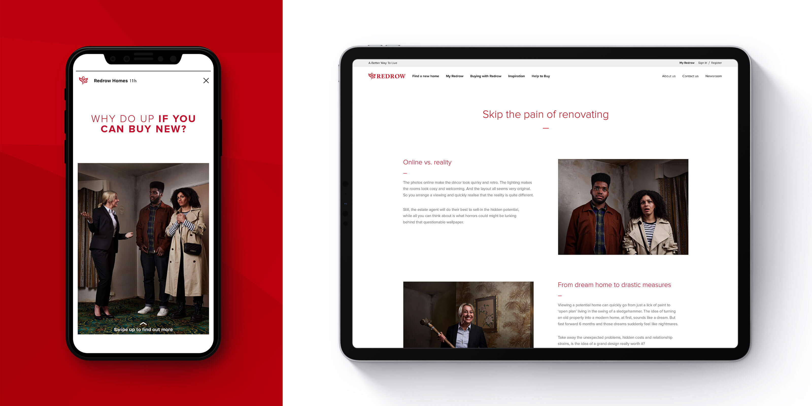 Redrow Instagram Brand Campaign Development by Absolute