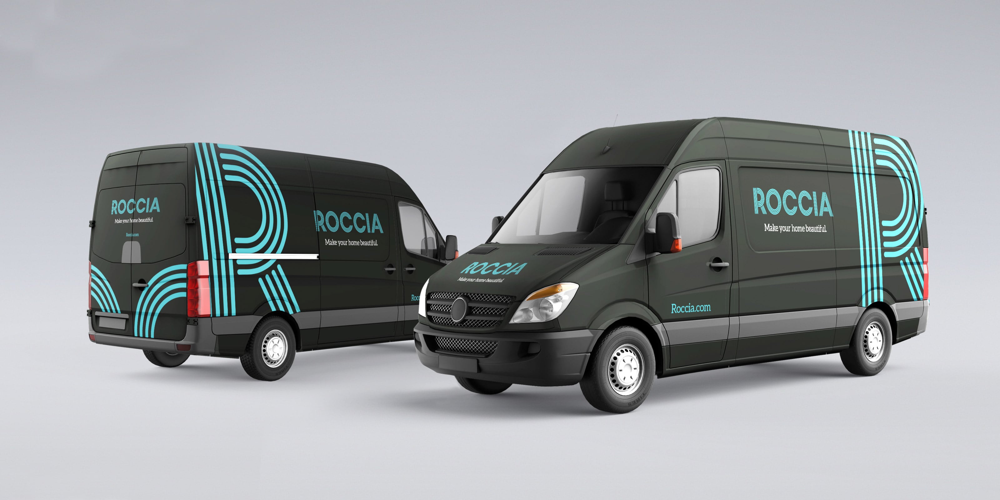 Van livery was created as part of the new branding