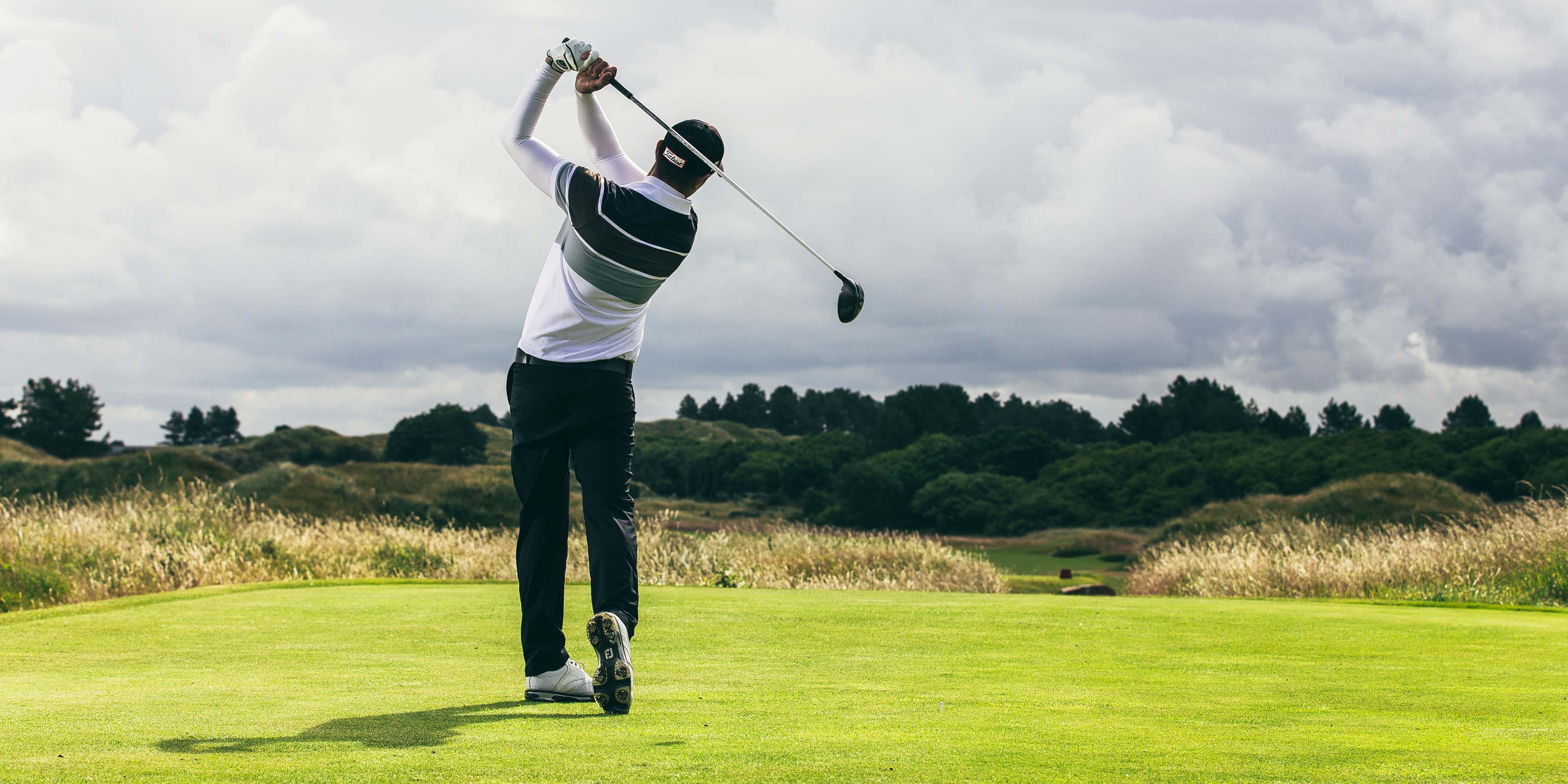 Photograph from a three day photoshoot on location at Royal Birkdale Golf Club