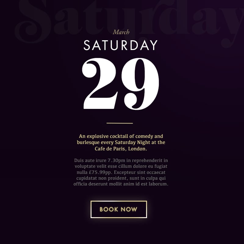 Integrating the Eventbrite API into the website the booking experience was much more user friendly