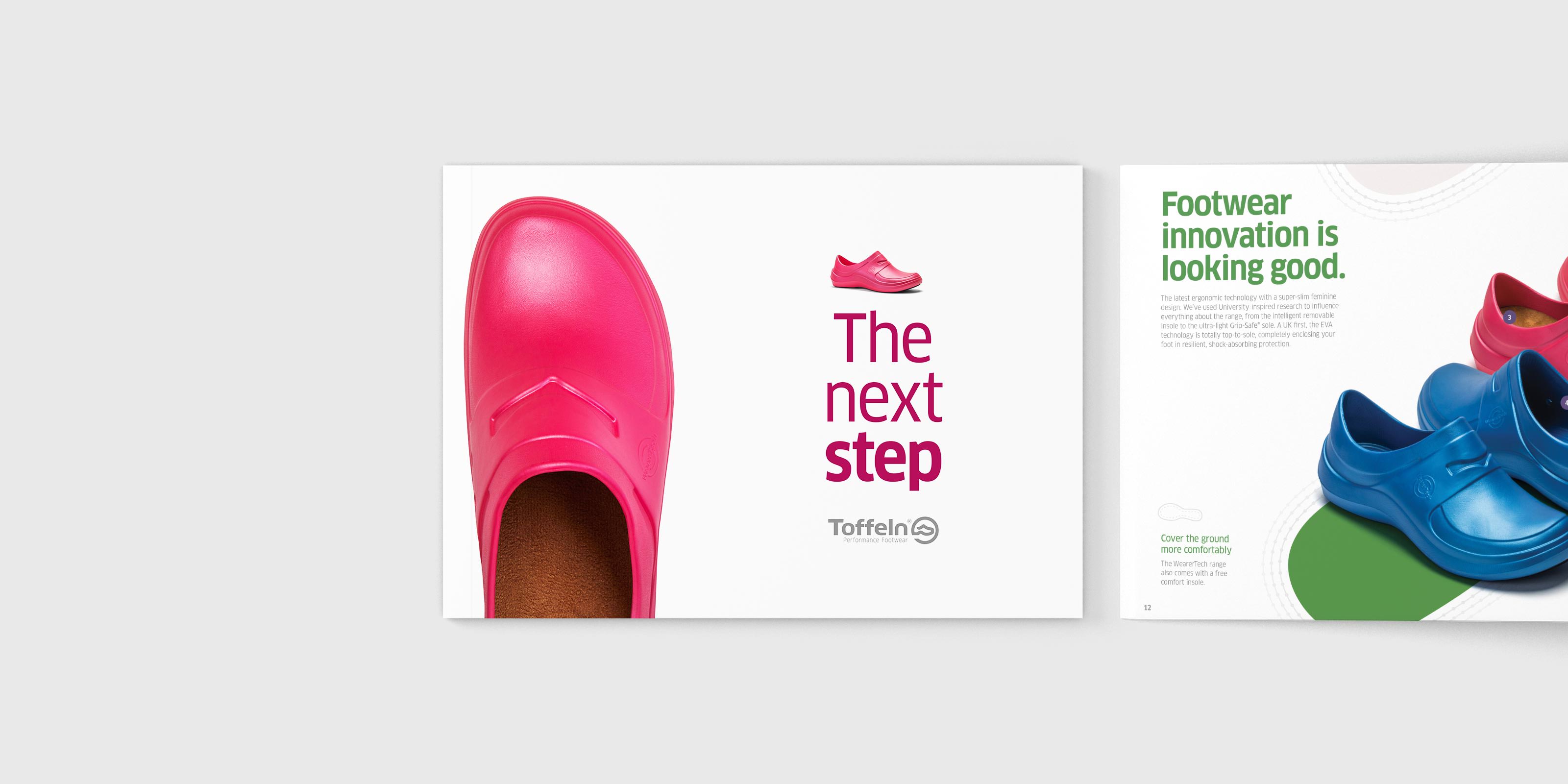 The next step - Absolute created a brochure for Toffeln