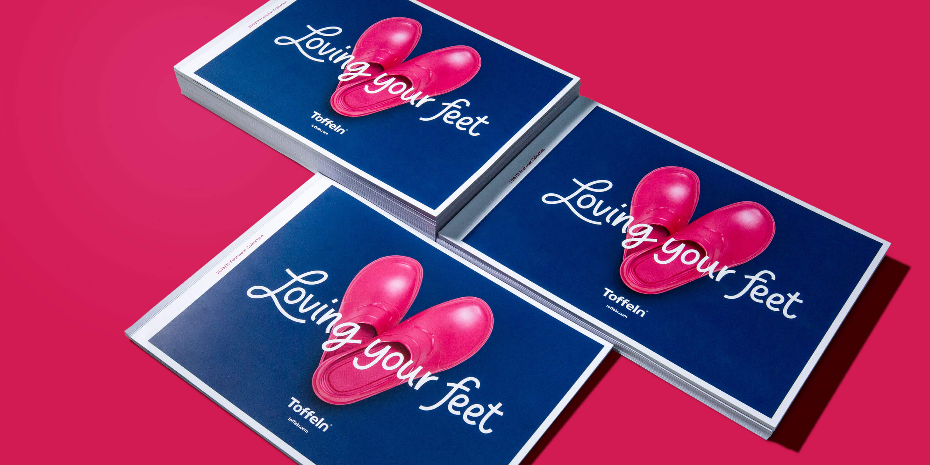 Loving your feet campaign brochures