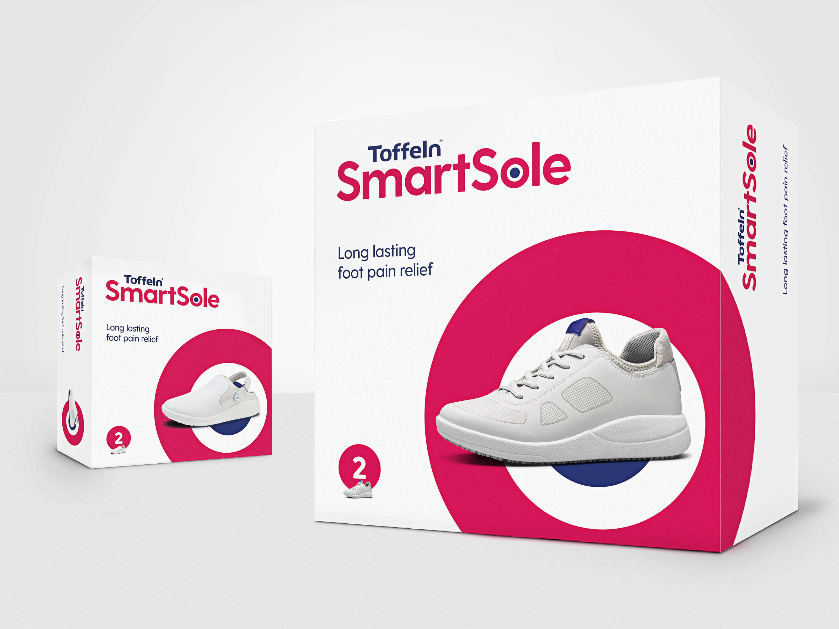 Product box developed as part of the brand campaign