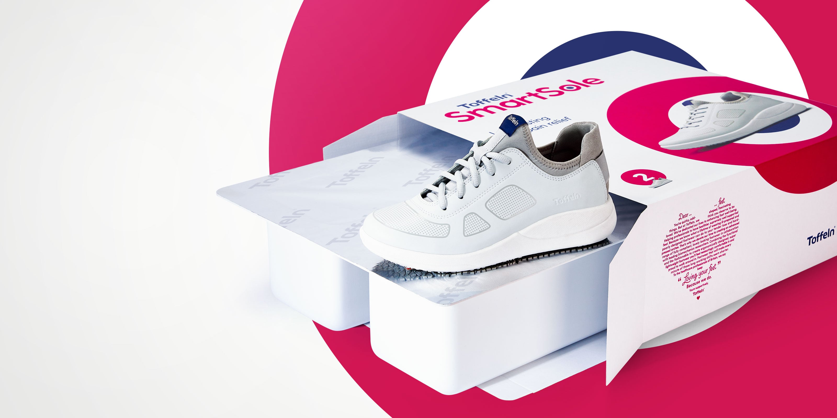 Product box developed as part of the brand campaign open