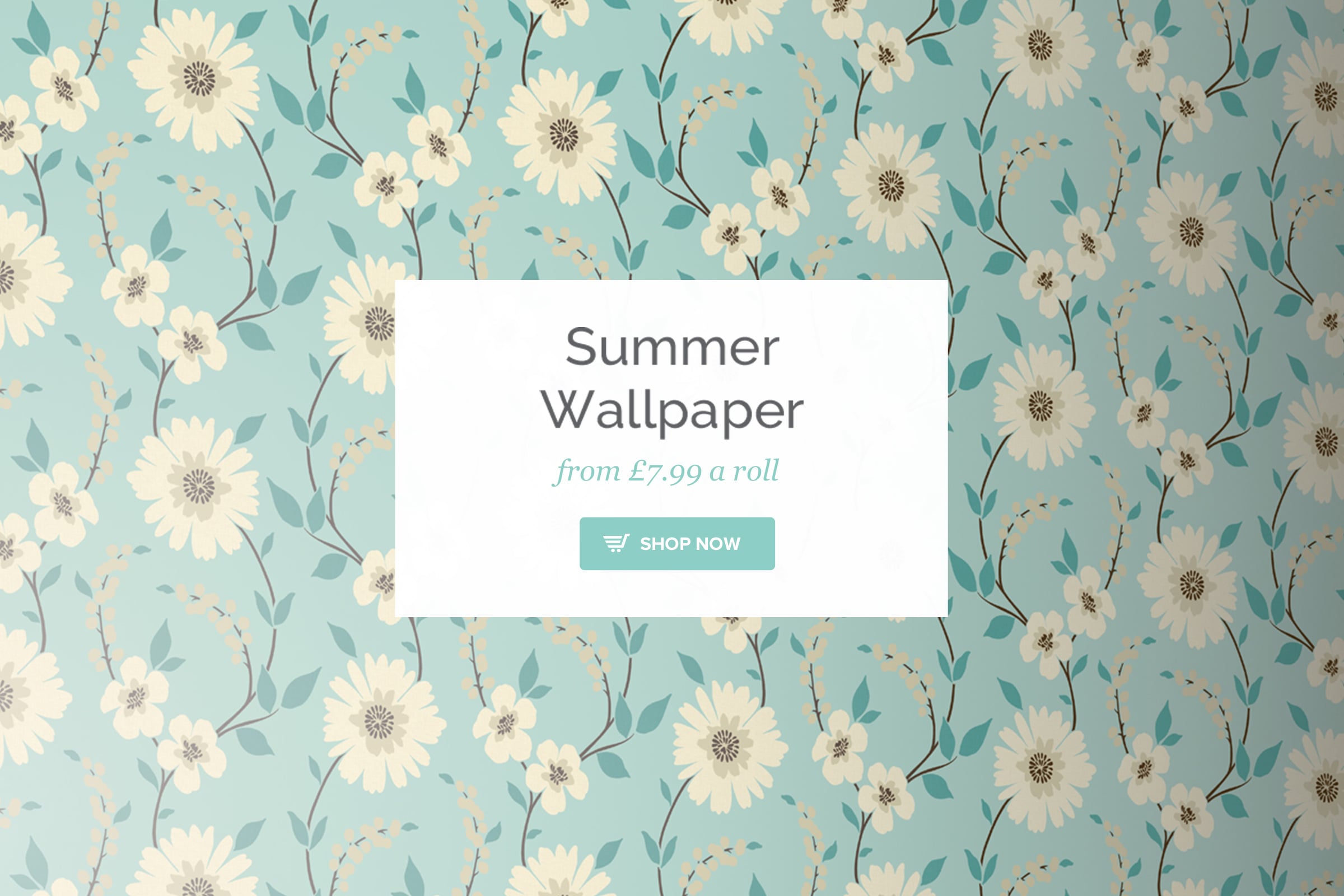 Banners were designed to promote seasonal product lines