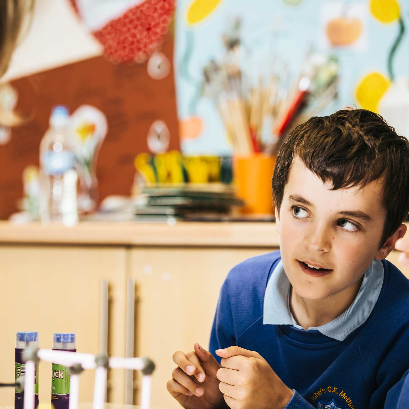 School photoshoot at Brinscall St Johns
