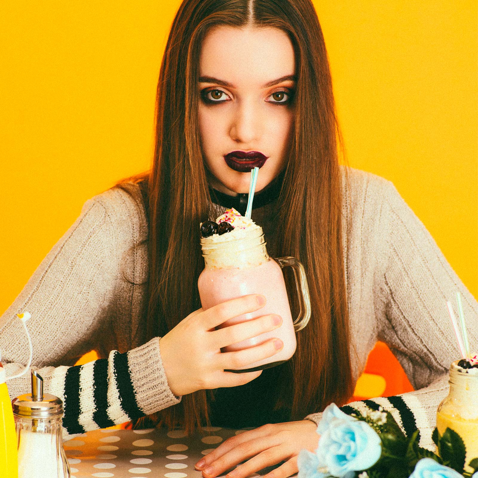 Drop Dead fashion studio photoshoot