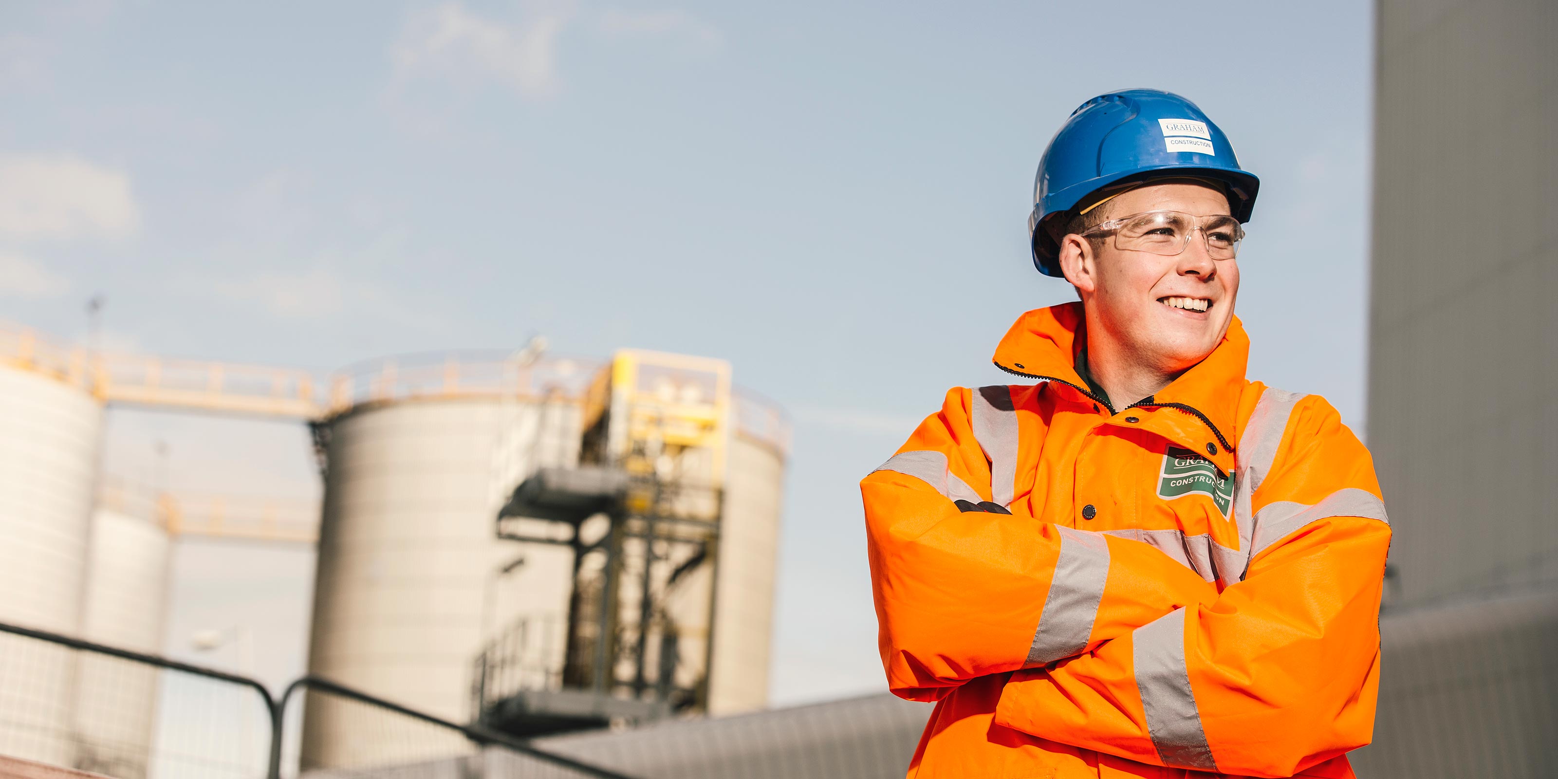 Location photography for Graham Construction on Liverpool docks