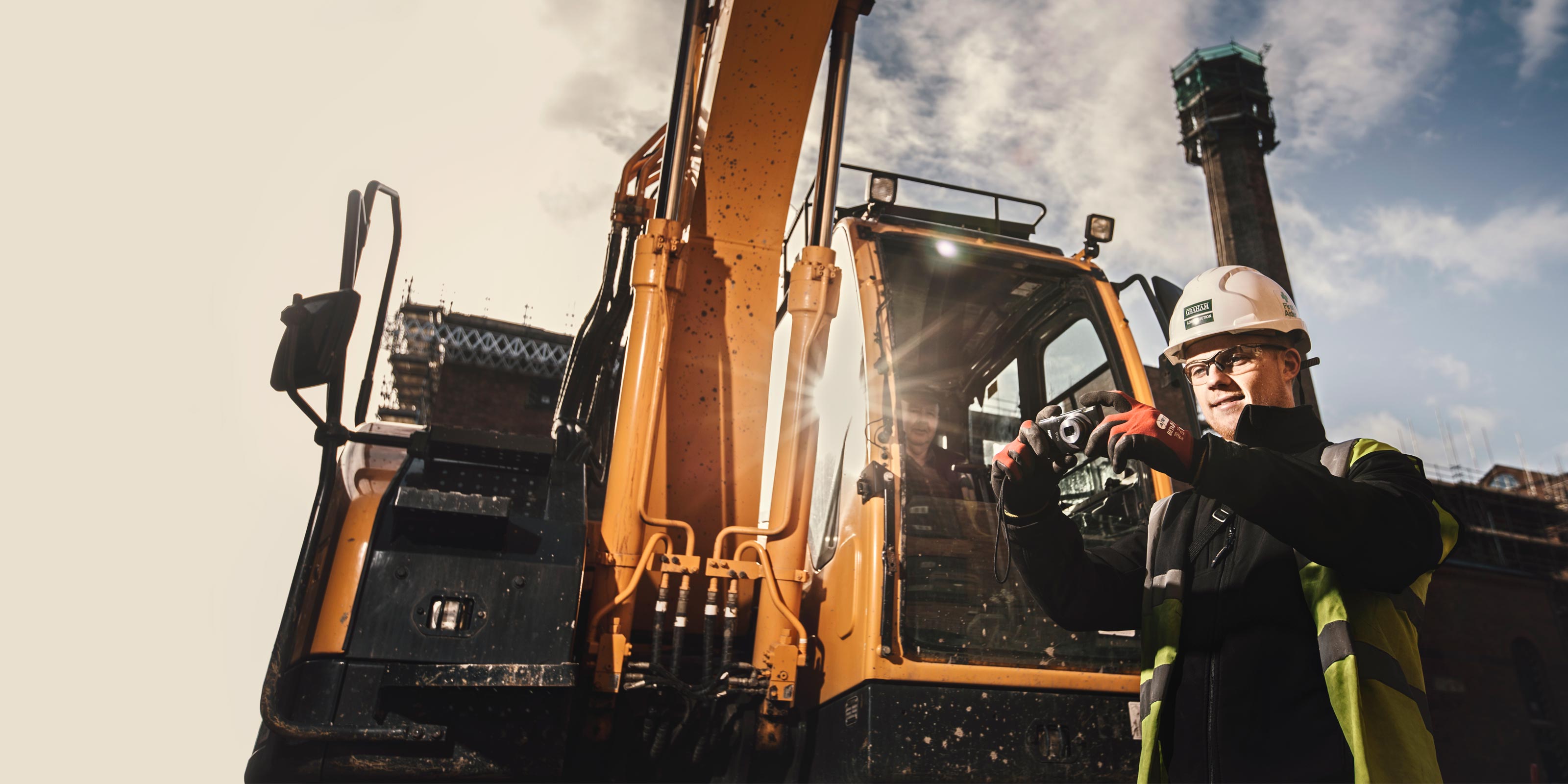 Location photography for Graham Construction in Manchester