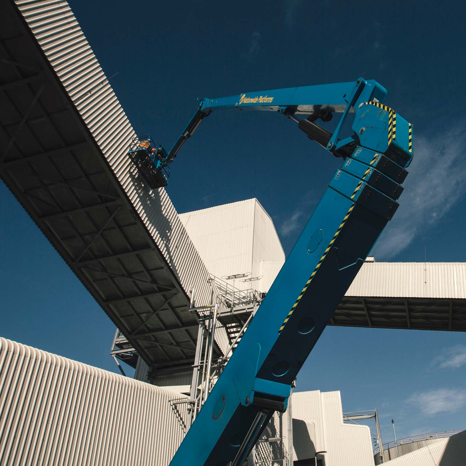 Location photography for Graham Construction on Liverpool docks