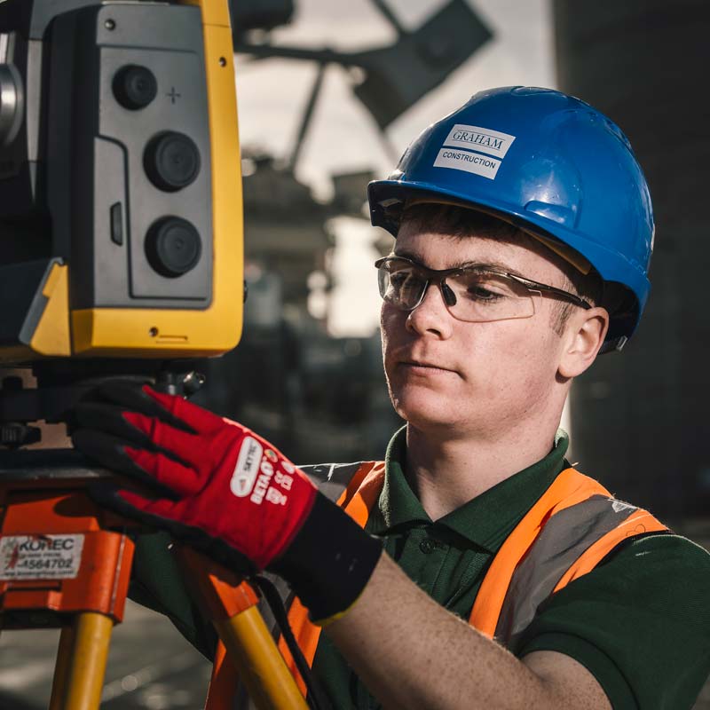 Location photography for Graham Construction on Liverpool docks