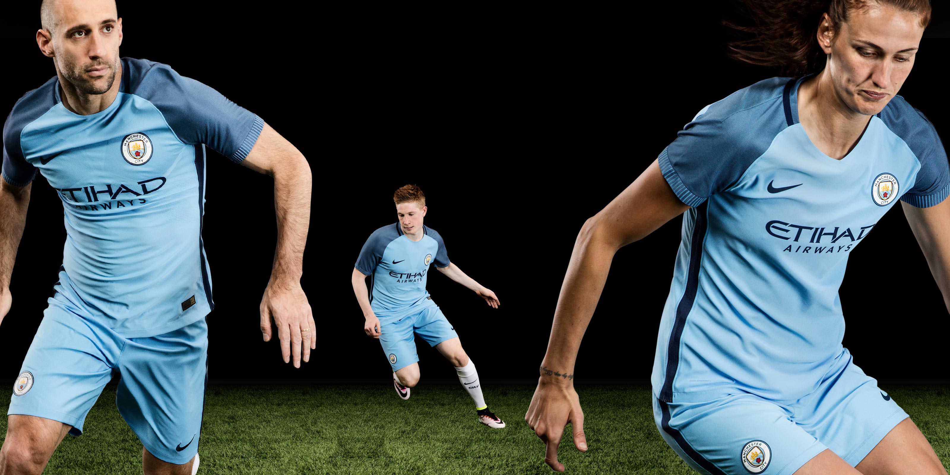 Manchester City Photoshoot Kevin De Bruyne Pablo Zabaleta