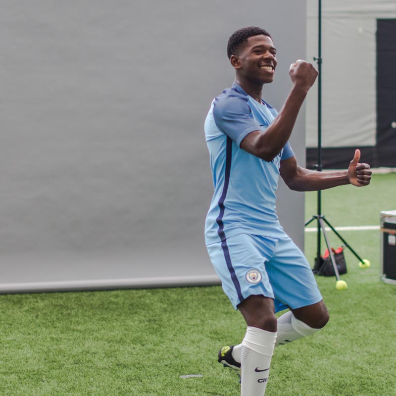 Manchester City Photoshoot Behind the scenes EDL kit launch