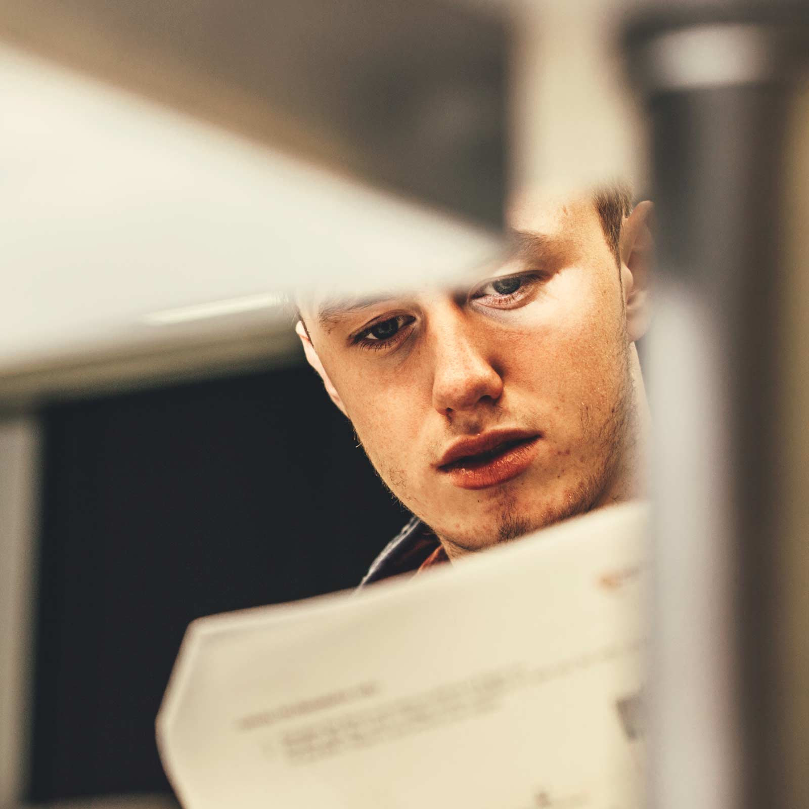 QUB student working in the IT department