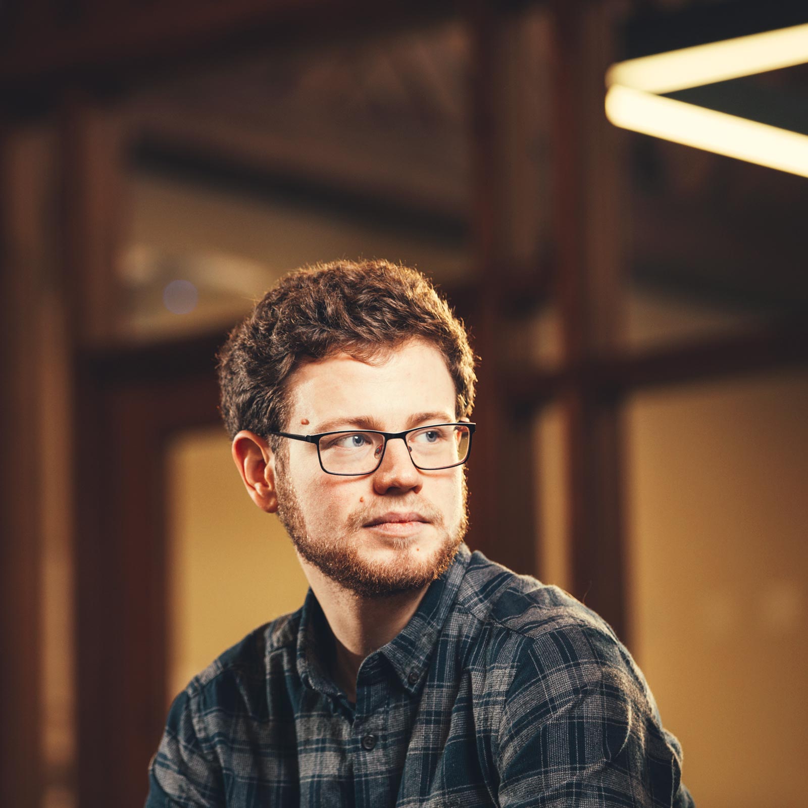 Post-graduate science student in the Post-Grad Centre at QUB