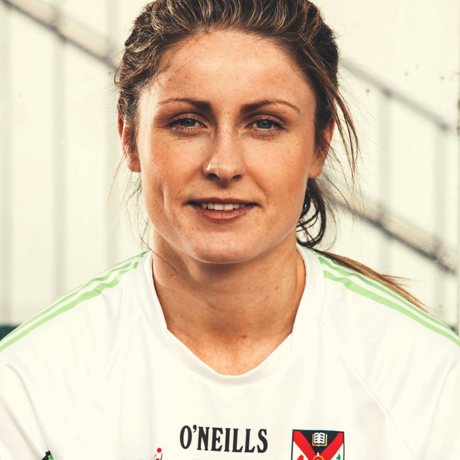 QUB womens football team player