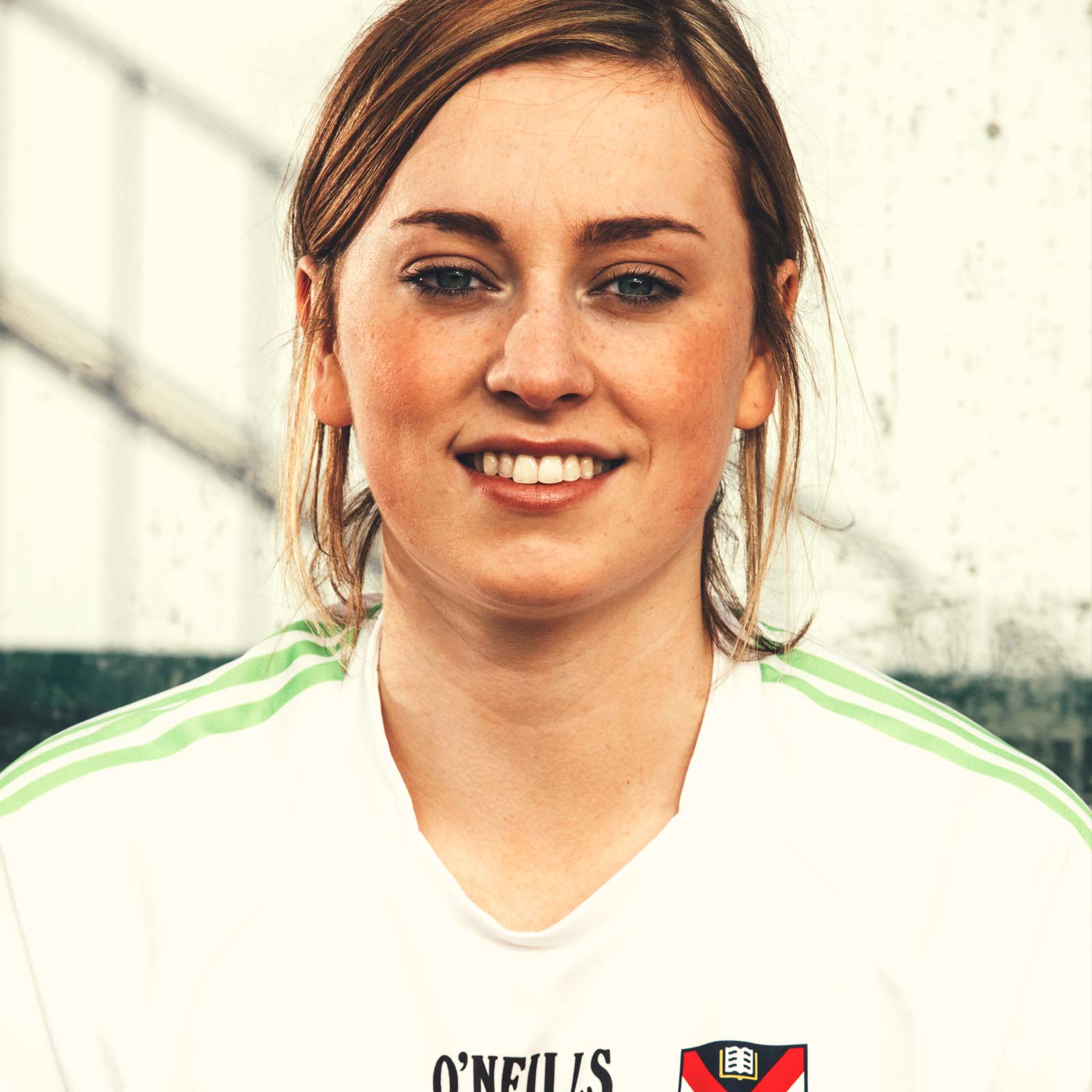 QUB womens football team player