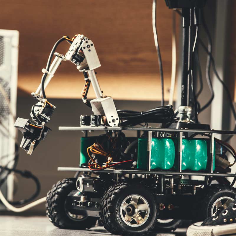 Robotics student project at QUB